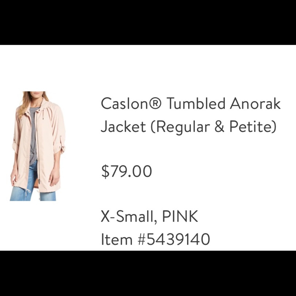 Nordstrom Caslon Hooded Anorak